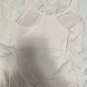 Lululemon White Tank Top